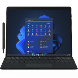 تبلت Surface Pro 8 i5 با ظرفیت 256 و رم 8 گیگابایت کیبورد Signature Black و قلم Slim Pen 2